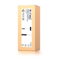 Luce sospesa a sospensione a sospensione lineare LED da 15 W IP20 24V Black 3000K