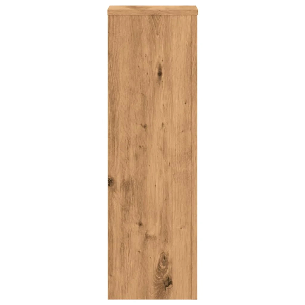 Portavasi mobili per fiori set da 2 fatti a mano legno ingegnerizzato marrone 02_0045298