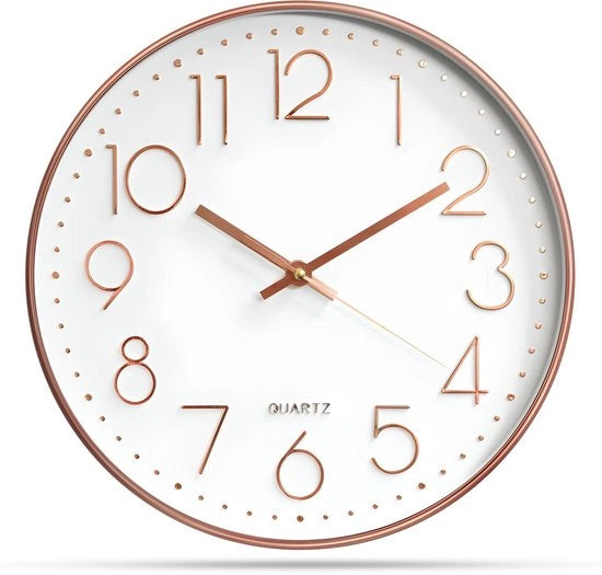 Orologio da Parete Decorativo senza Scatto, Orologio da Parete per Abitazione/Studio/Cucina