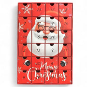 Calendario da Aprire per Natale 2025 - 24 Slittini - Calendario di Natale Apribile - Costruzione in Cartone Rigido - Adatto per Bambini e Adulti - Disegno Colorato