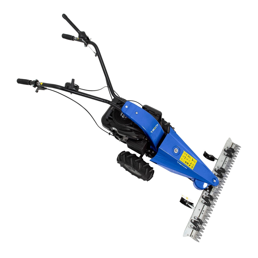 Falciatrice a Barra Benzina 3HP 87cm Taglia Erba Altezza Regolabile