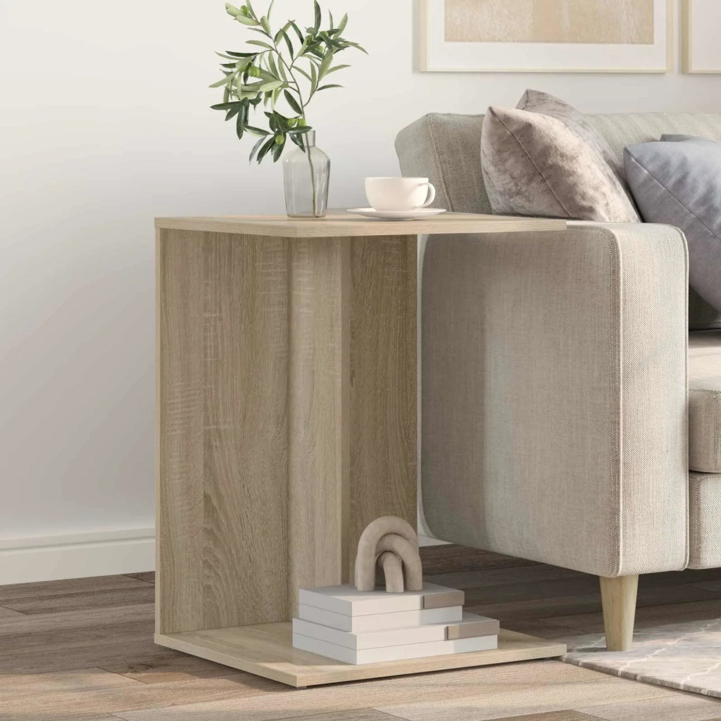 Tavolo laterale Rovere Sonoma 45 x 40 x 62,5 cm