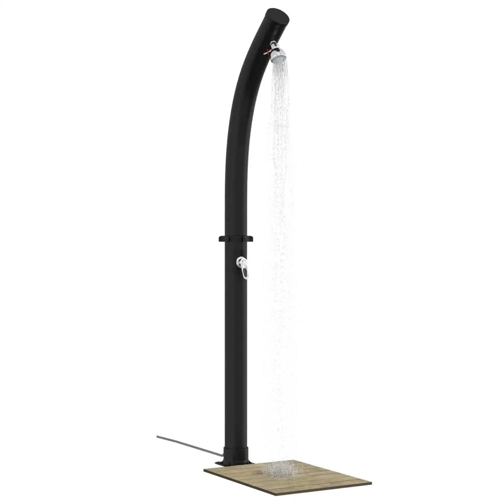 Doccia Solare con Doccetta PVC, ABS, Lega di zinco Nero 42039810