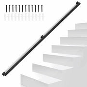 Balaustra per scala Balaustra 200 cm Balaustra per scala interna ed esterna nera