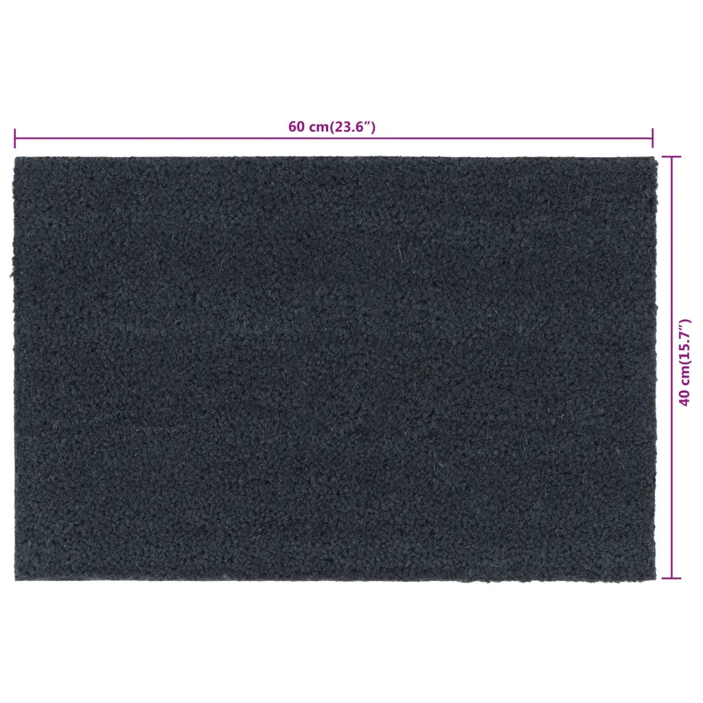 Zerbino Grigio Scuro 40x60 cm Fibra di Cocco 155583