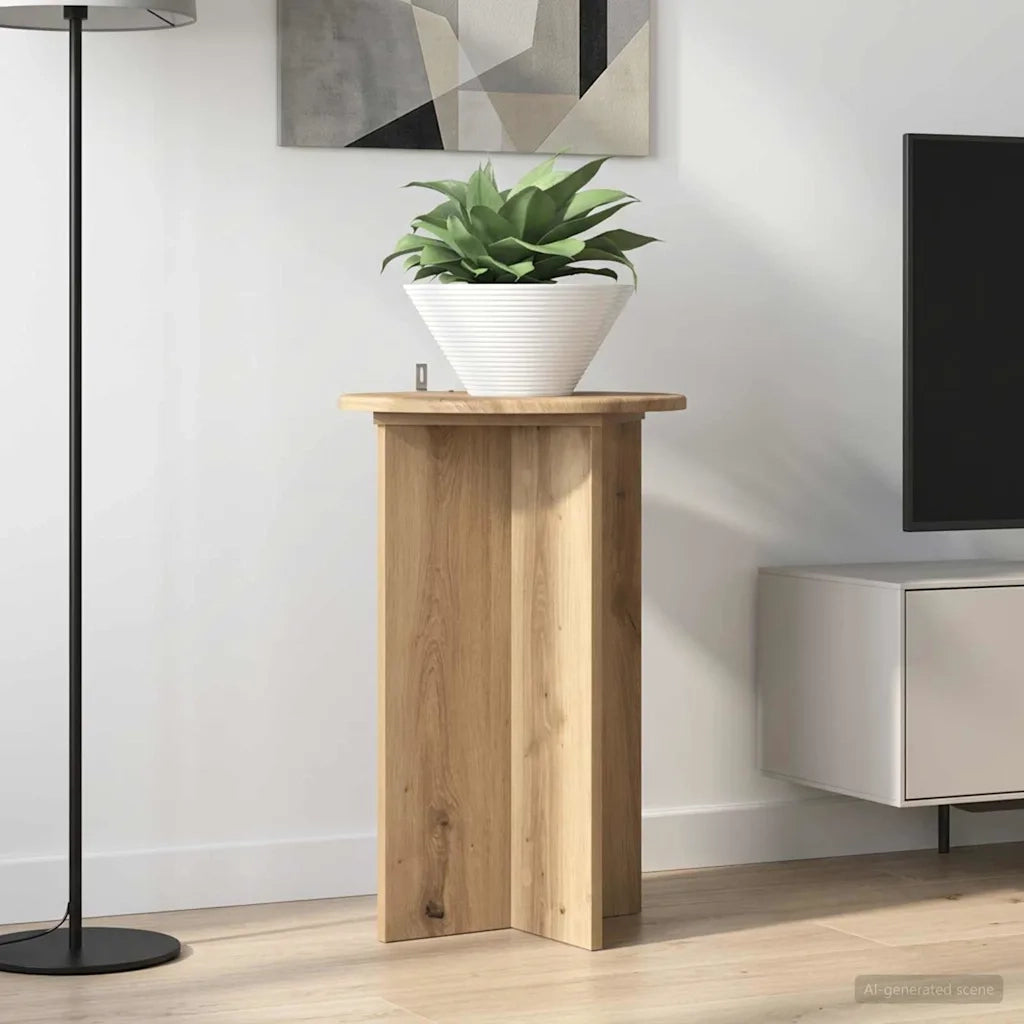 Supporto per piante 2 pcs Rovere Artigianale Ø40 x 60 cm
