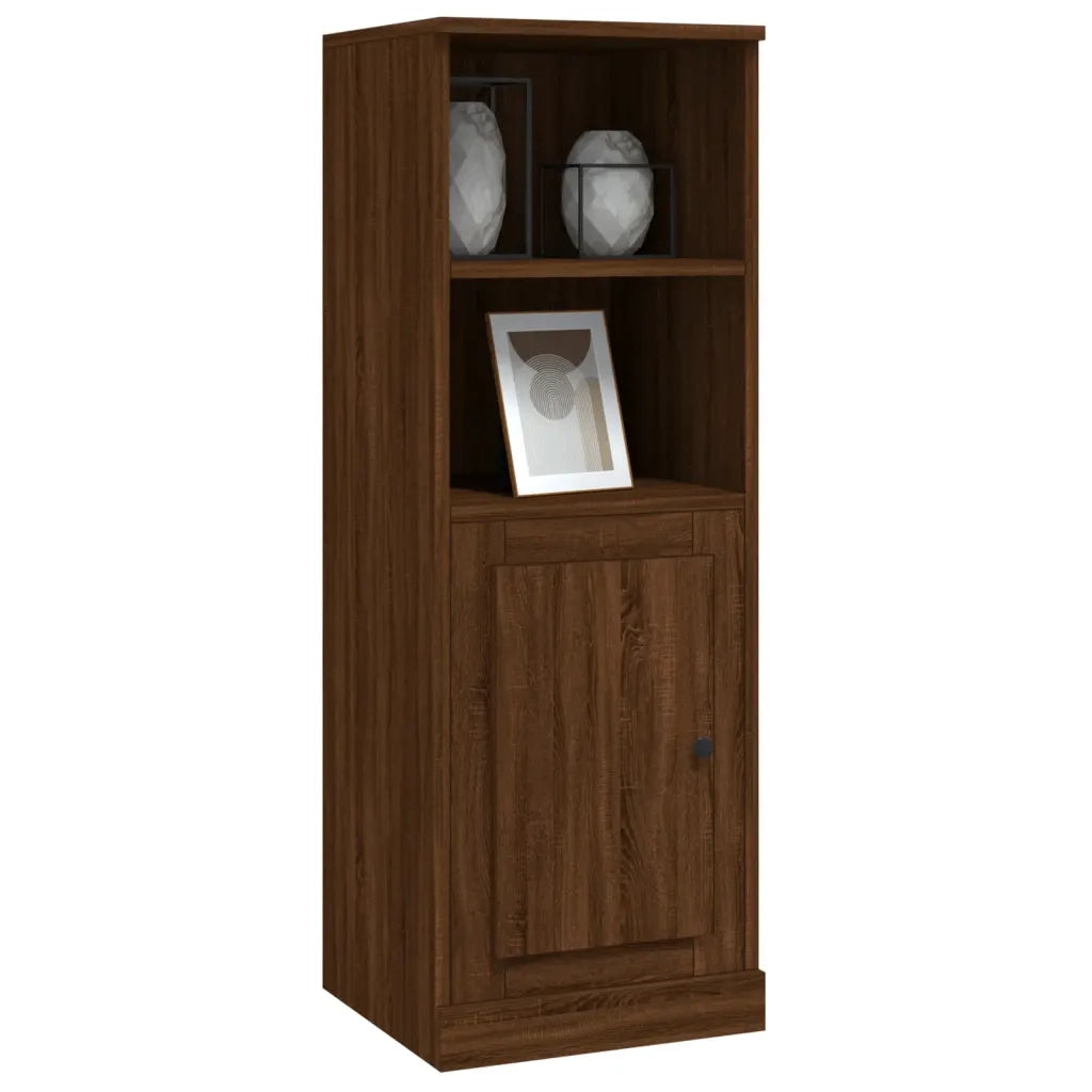 Credenza Rovere Marrone 36x35,5x103,5 cm in Legno Multistrato 816327
