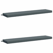 Cuscini per Panchina a 2 Pezzi SOEST 2 pz 100% Poliestere Blu 950019