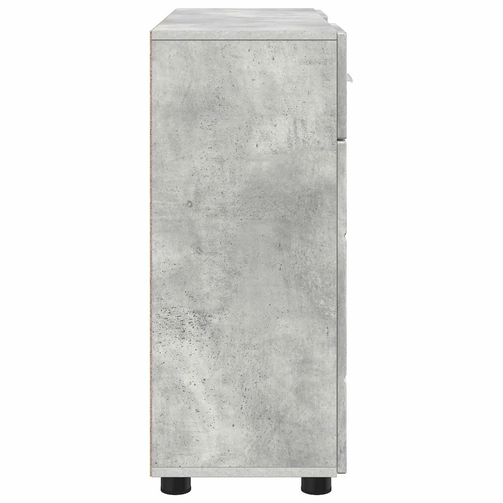 Armadio in Legno Grigio cemento 88,5 x 30,5 x 73 cm 880284