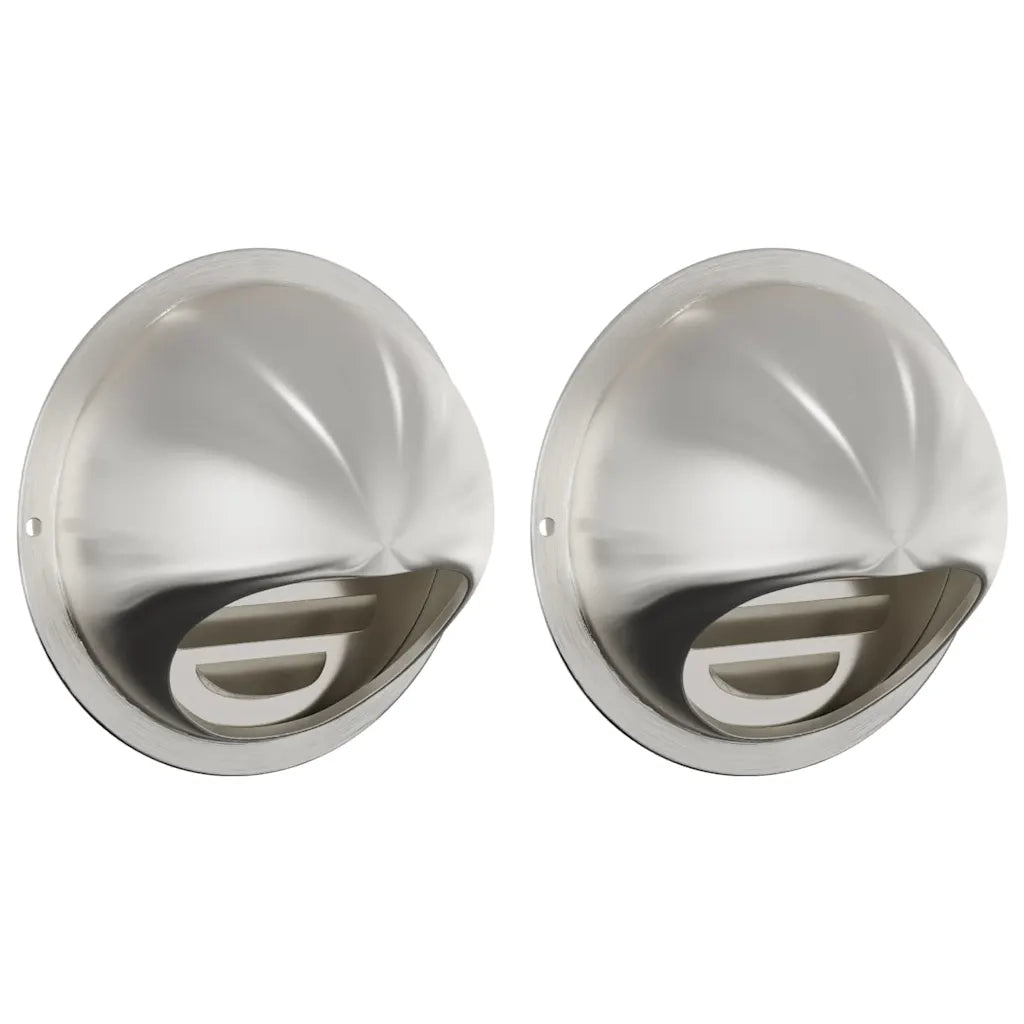 Coperture per ventilazione d'aria 2 pz Argento 100 mm CFW3825327