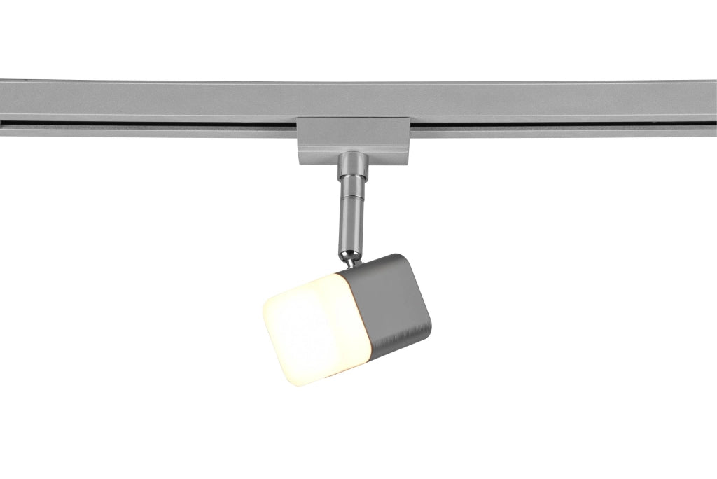 Faretto da Interno a led in Metallo Nickel Opaco