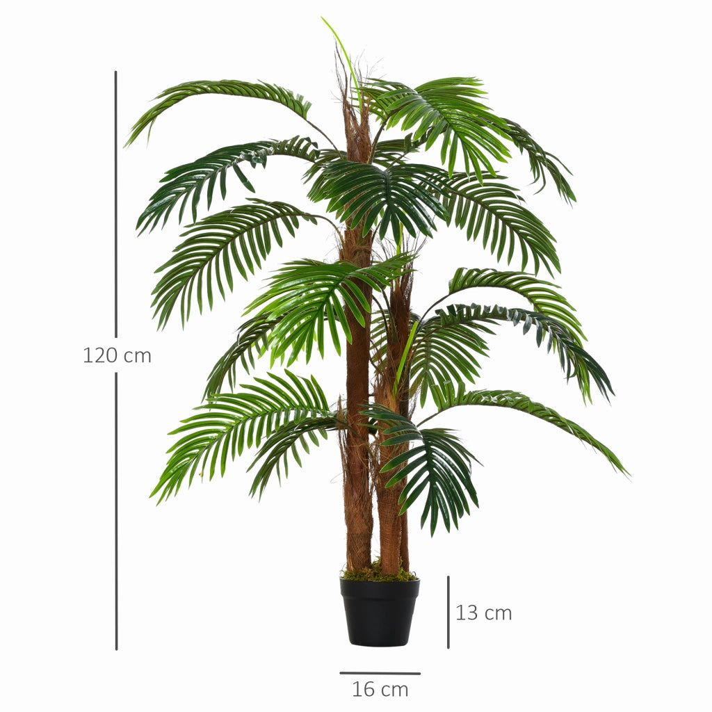 Palma Artificiale in Vaso ¨C zephmum ¨C Verde 120 cm