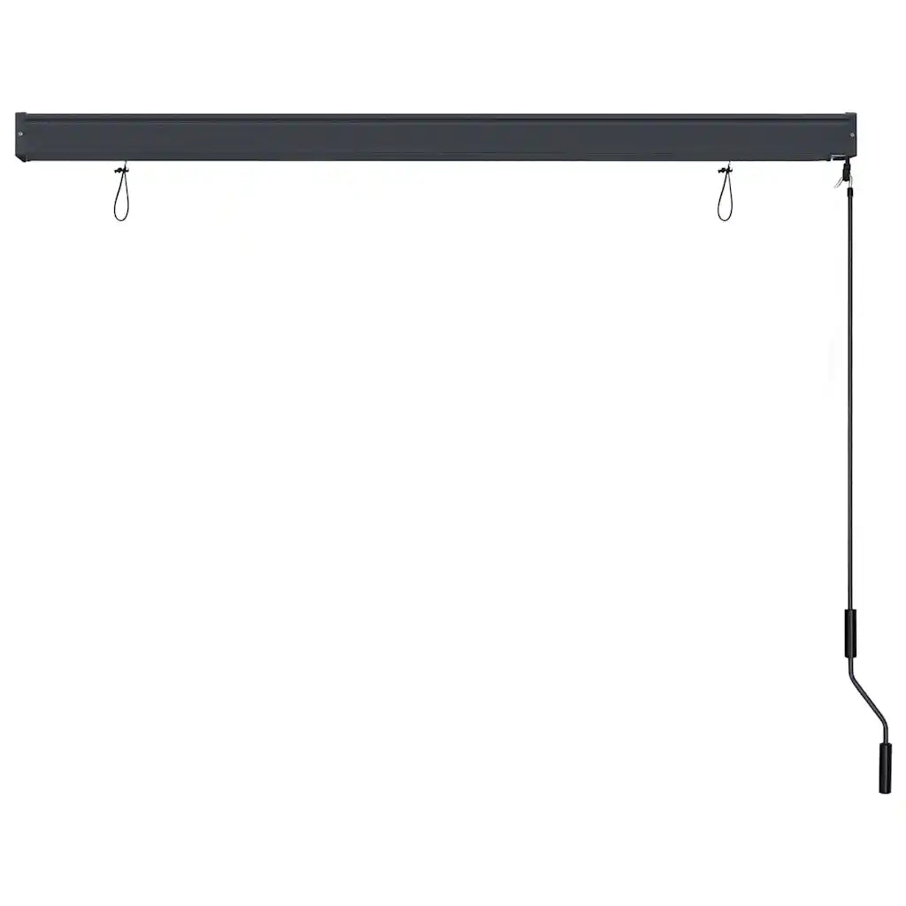 vidaXL Tenda a Rullo Esterna Rigato Blu e bianco 180 x 250 cm Tessuto