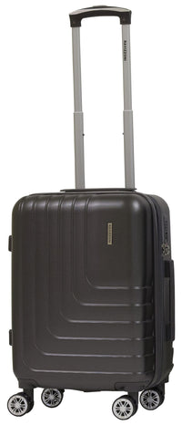 Set 3 Valigie Trolley Rigide in ABS 4 Ruote TSA Ravizzoni Titanio Grigie