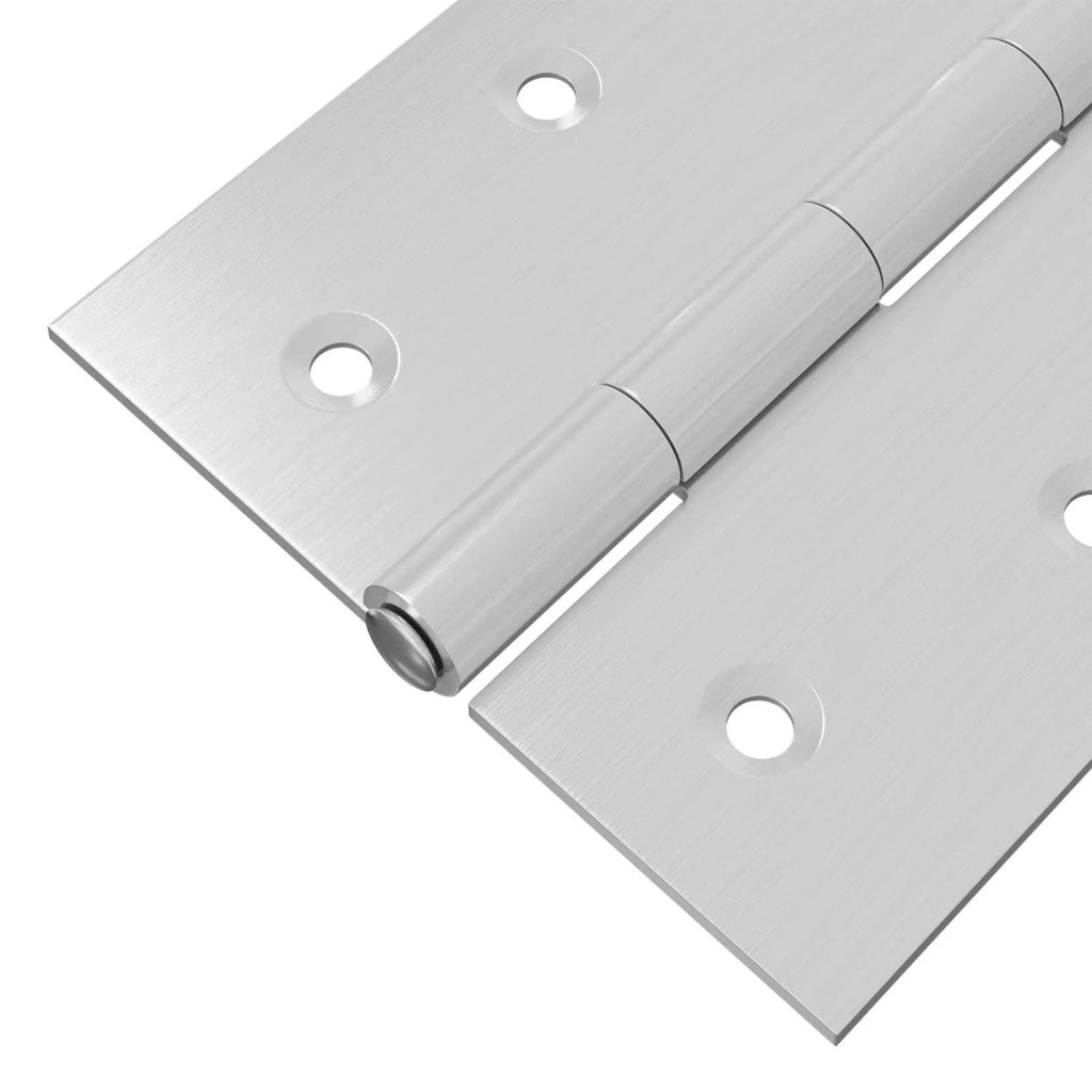 Cerniera 24 pz 100 x 70 x 8 mm Argento Acciaio 42041397