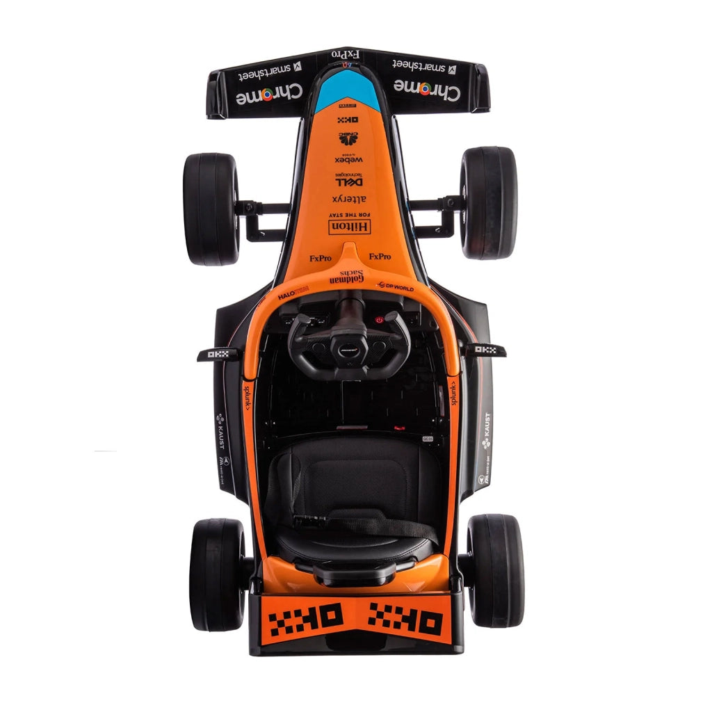 Macchina Elettrica per Bambini Licenza Ufficiale McLaren F1 10,8V 3,1Ah Arancione