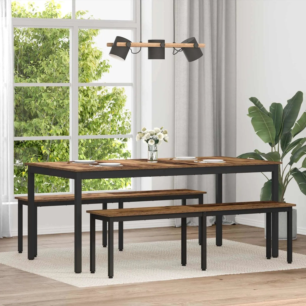Tavoli da pranzo 2 pcs 180 x 90 x 75 cm Legno multistrato