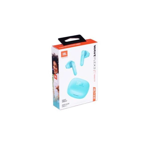 Jbl headphones in-ear inear wave flex 2 blue (jblwflex2blu) - 163976