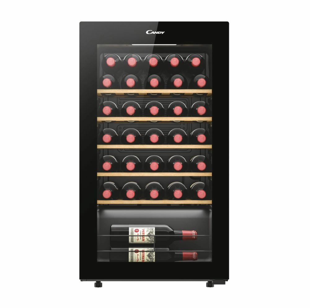 Candy divino cwc034 libera installazione nero 34 bottiglia/bottiglie - 34005570