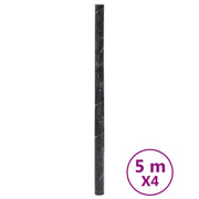 Adesivi per Mobili Autoadesivi Nero Marmoreo 90x500 cm in PVC CFW7954400