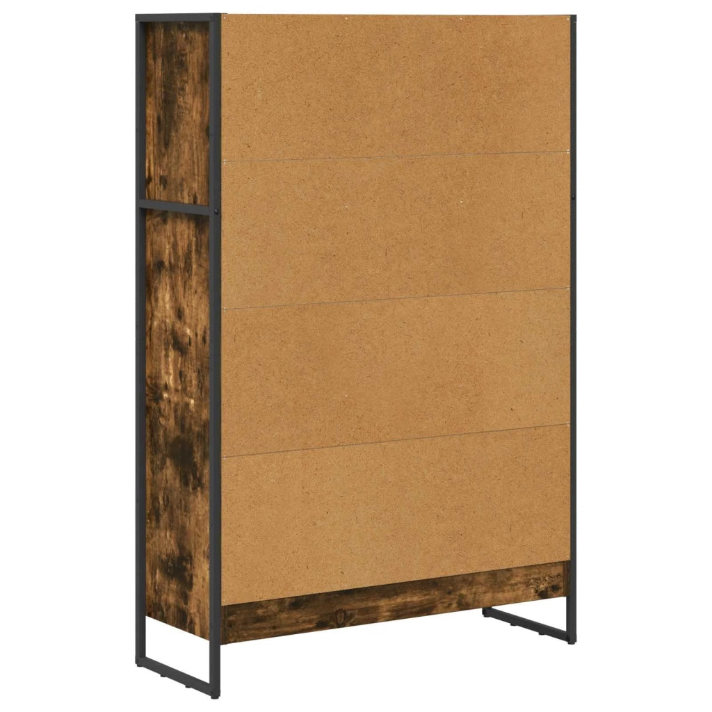 Armadio per Libri Quercia Fumosa 80 x 30 x 121 cm