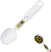 Peso digitale da cucina, precisione 0,1 g fino a 500 g con schermo LCD, 4 unità di misura (g, oz, gn, ct), bilancia multifunzione per cucina, farmacia, tè, spezie, ecc.