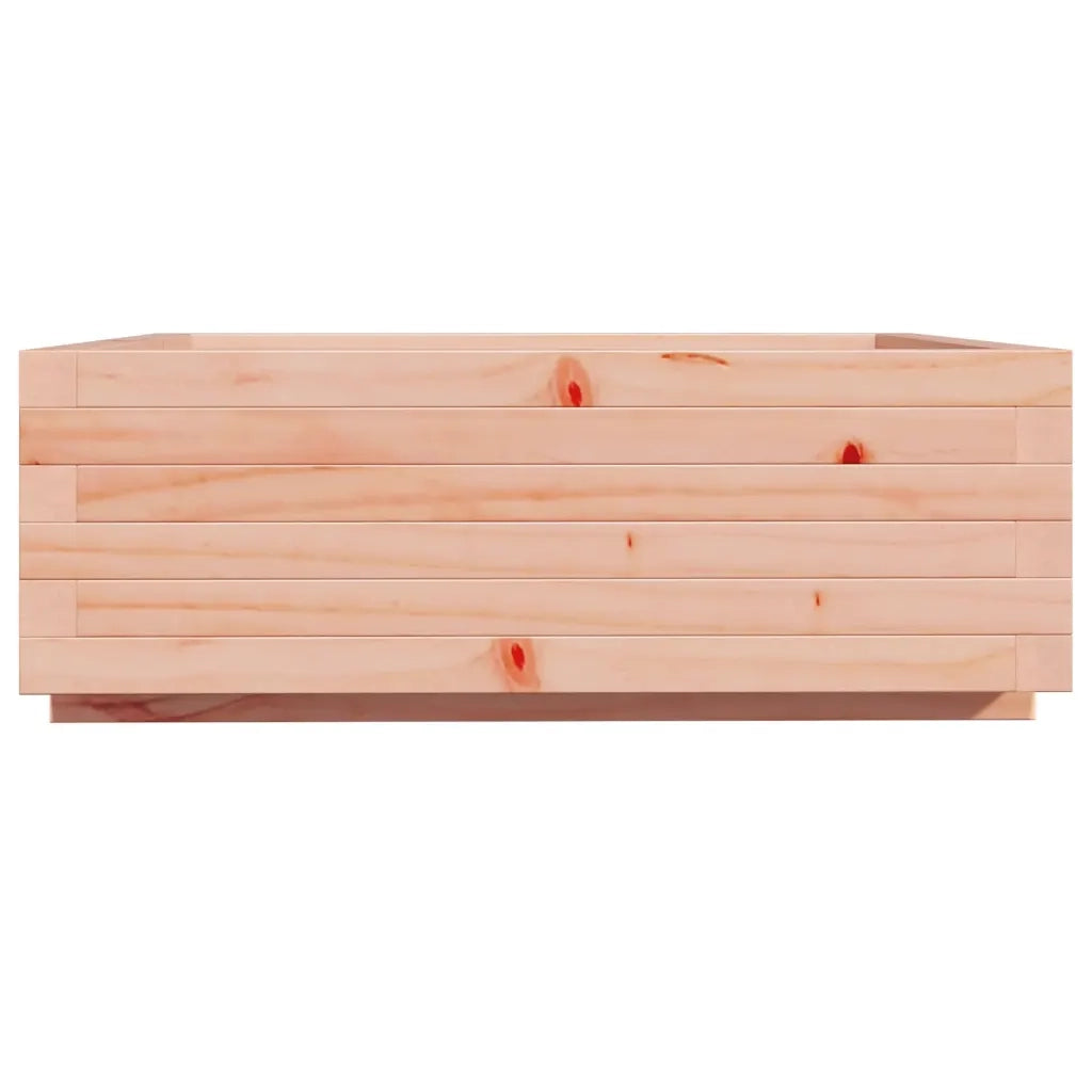 Fioriera da Giardino 70x70x26,5 cm in Legno Massello di Douglas