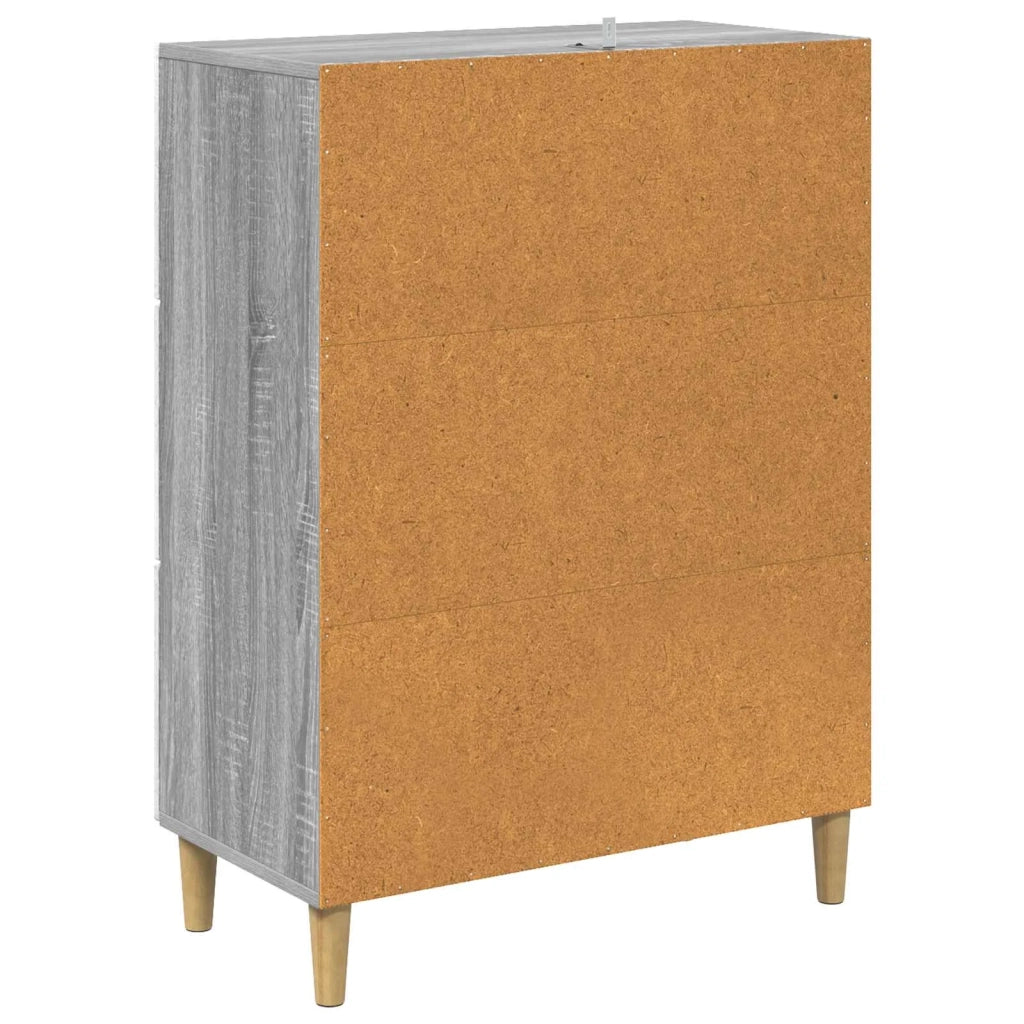 Mobile con Cassetti Grigio Sonoma 66 x 34,5 x 90 cm 894611