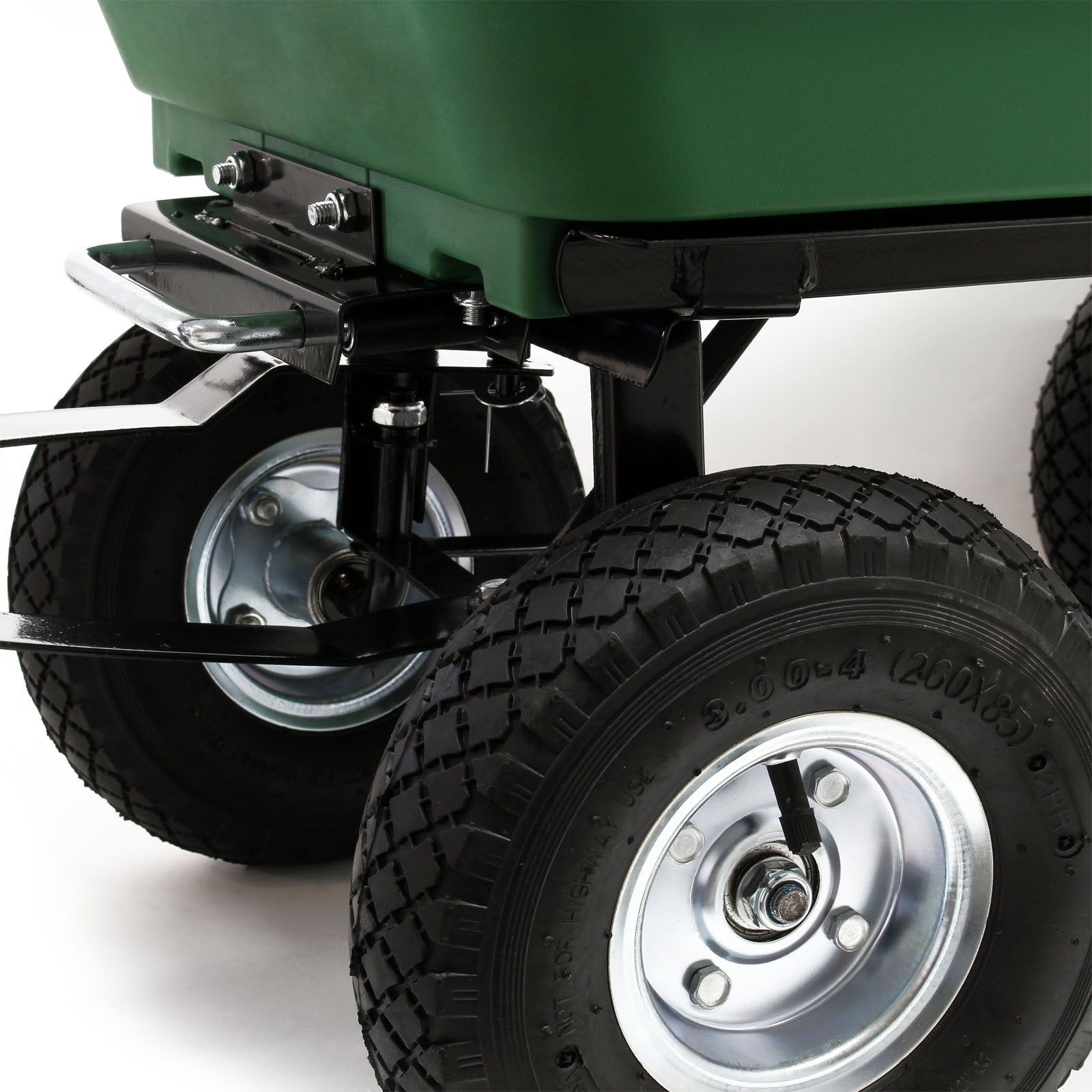 Carrello da giardino ribaltabile, capacità 50 l, portata max 200 kg, Carretto a mano Carriola