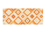 Tappeto Arredo Antiscivolo Camera Salotto Disegno Astratto Geometrico Avana By Suardi - 140x200 - Arancio