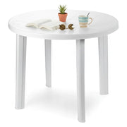 Brooksdale, Tavolo da Esterno 4 Posti Made in Italy, 90x90x72h cm Bianco