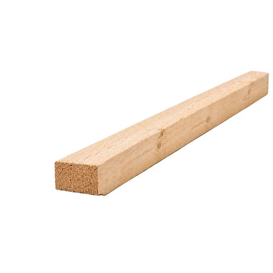 Morali abete carpenteria grezzi   38 x 98 x 2000 mm 10 pz.