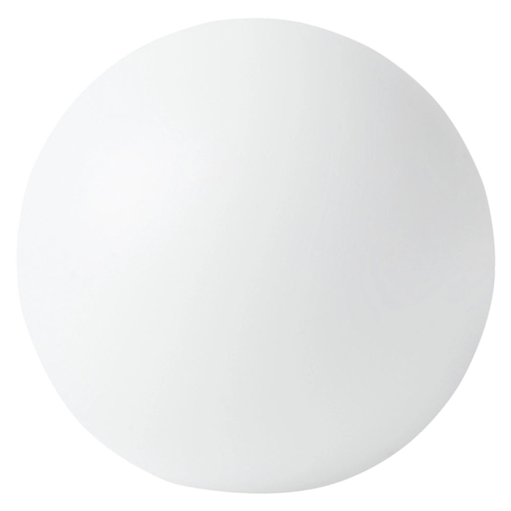 Lampada a sfera LED per esterni 38 cm in materiale sintetico impermeabile con telecomando bianco esterno giardino patio