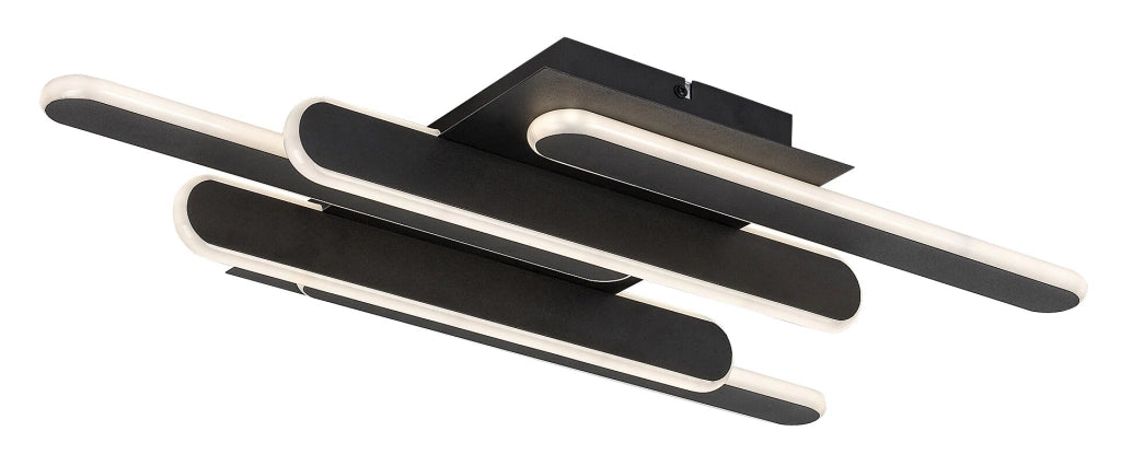 Plafoniera LED Sindri moderna nera 36W 3000-4000K Rabalux