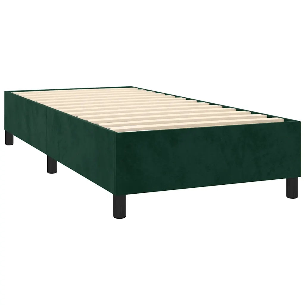 Giroletto a Molle Verde Scuro 100x200 cm in Velluto cod mxl 63727