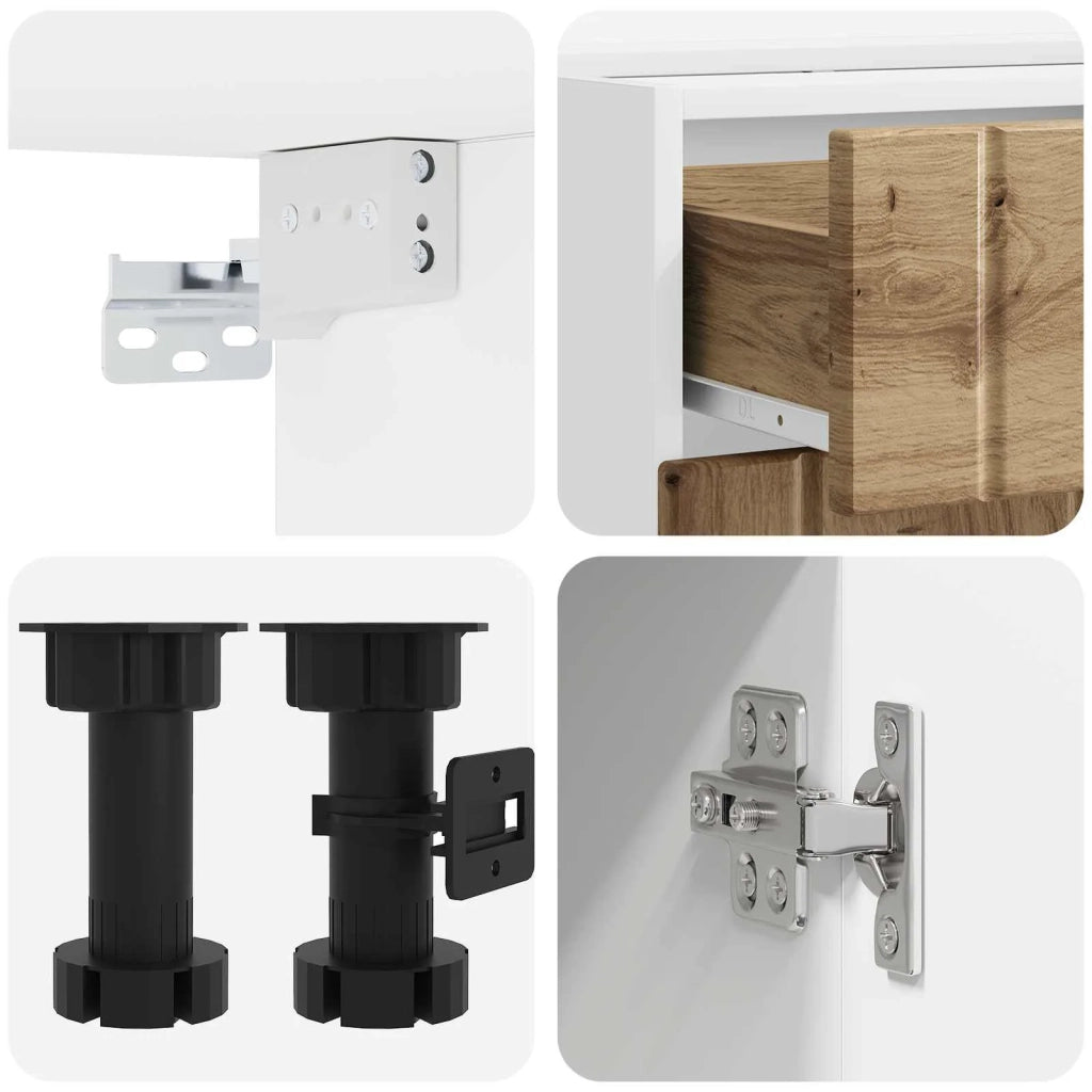 Unità Cucina LUCCA 4 pcs Rovere Artigianale 3438324