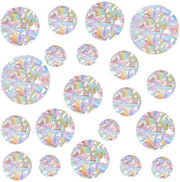 Sticker Zonnevanger per Finestre 26 Stuks, Sticker PVC per Finestre, Protezione per Uccelli, Sticker per Tenere gli Uccelli Lontani dalle Finestre