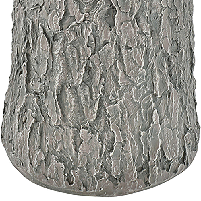 Base Supporto Albero Natale Chiaro Tronco Natalizio Attacco Universale H 55 cm