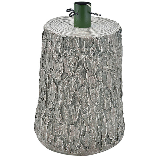 Base Supporto Albero Natale Chiaro Tronco Natalizio Attacco Universale H 46 cm