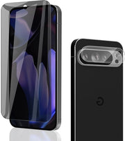 Protezione schermo 9H - Film anti-spy - Vetro frontale - Resistente ai graffi - Protezione completa - Adatto per Google Pixel 9 Pro - Protezione schermo per display