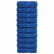 Asciugamani Ospiti SOLUND 10 pz Blu 30x50 cm 600gsm