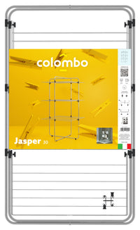 Stendibiancheria Stendino a torre, lunghezza stenditura 30 metri mod.JASPER COLOMBO