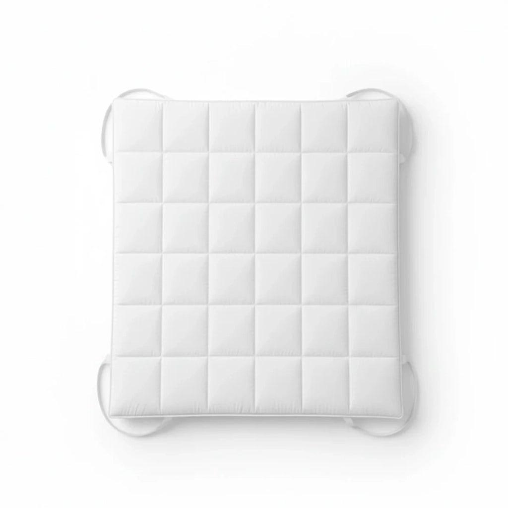 Topper 140x190 cm in Ovatta da 500 gr | Coprimaterasso Imbottito | Rivestimento in Microfibra Traspirante, Con Elastici agli Angoli | Protezione Materasso