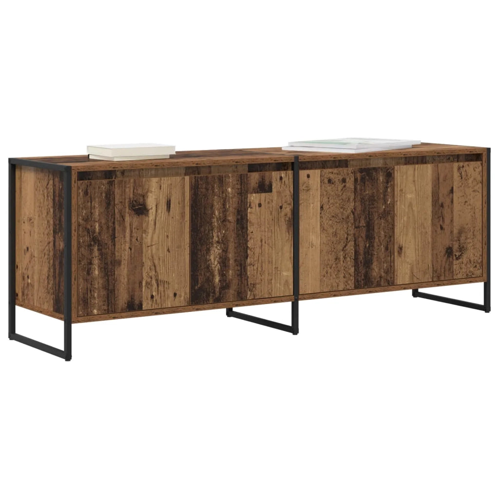 Mobile TV-Credenza per TV-Console TV Legno vecchio 140 x 36 x 49.5 cm Legno multistrato