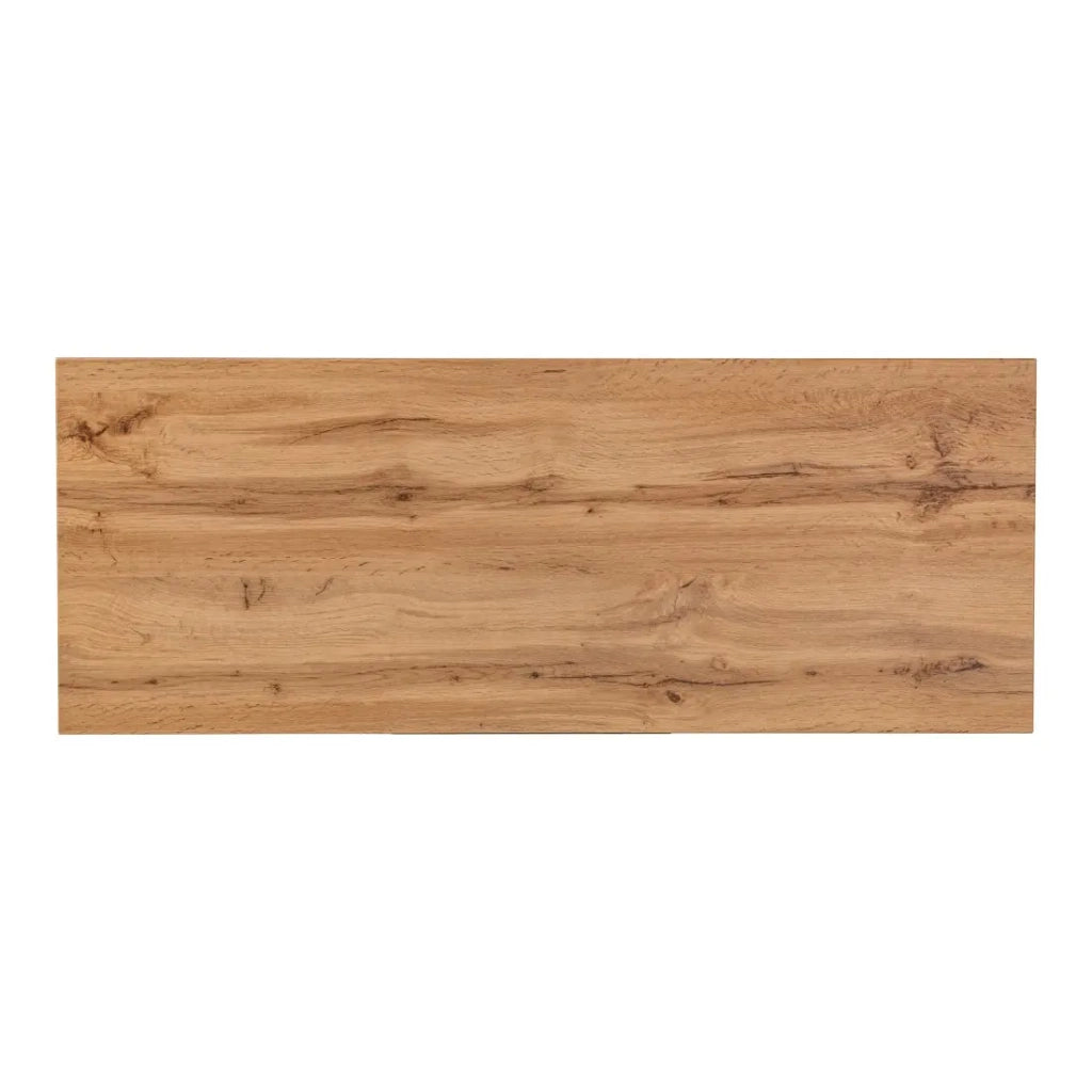 Piano per mobile sottolavabo NOXERA – 120 cm – Colore rovere wotan – Da appoggio