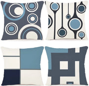 Set di 4 cuscini decorativi - 40x40CM - Cuscini morbidi - Adatti per interni ed esterni