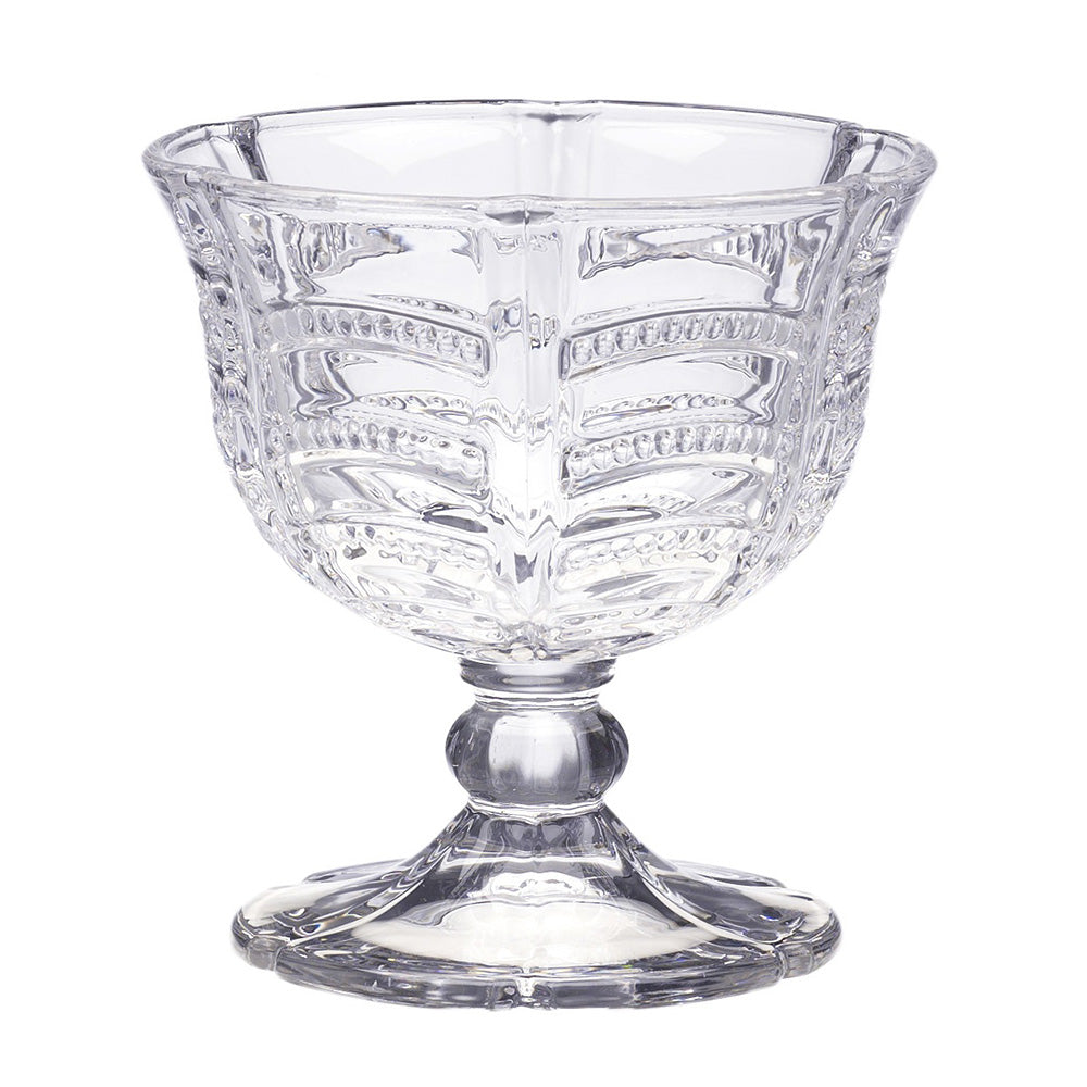 Confezione 6 Coppette Gelato Macedonia Cocktail Luxor in Vetro Trasparente Kaleidos