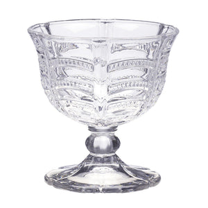 Confezione 6 Coppette Gelato Macedonia Cocktail Luxor in Vetro Trasparente Kaleidos