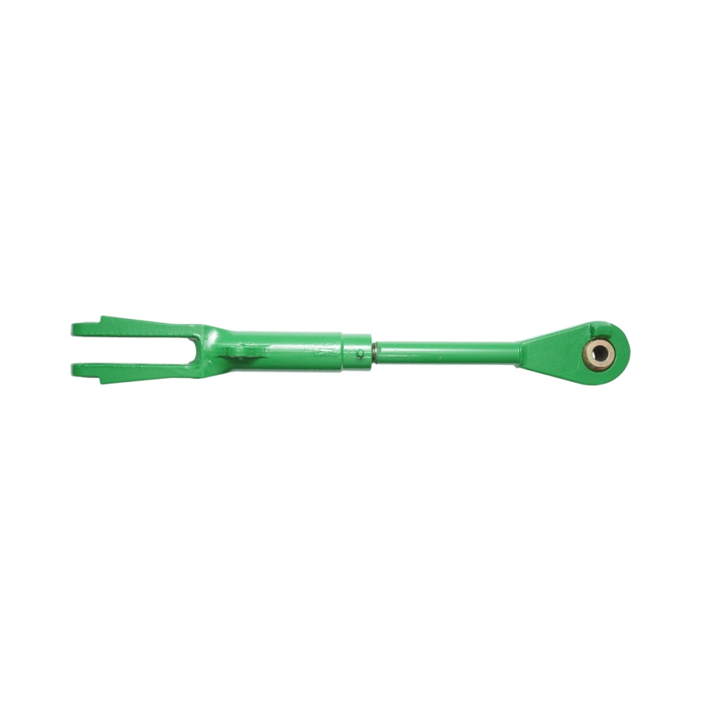Tirante di sollevamento sinistro John Deere con testa sferica 20 mm – codici OEM AL200837, AL200839, RE206267