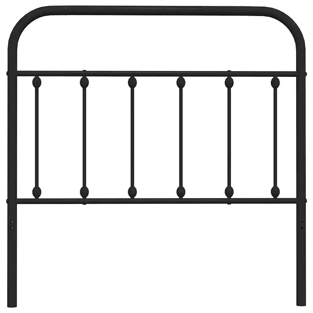 Testiera di Ricambio in Metallo Nero 100 cm 352607